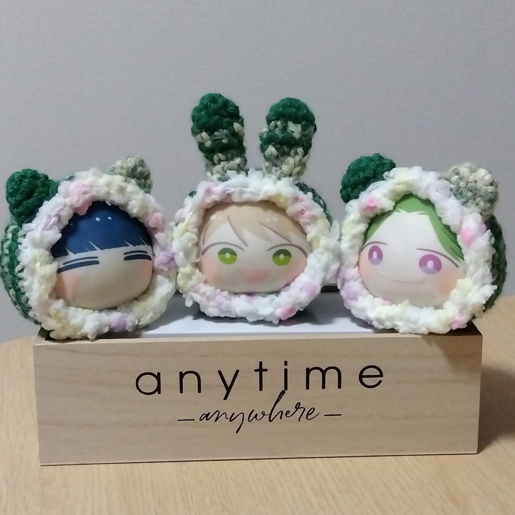 推しカラー　緑　グリーン　あにずきん用着ぐるみ