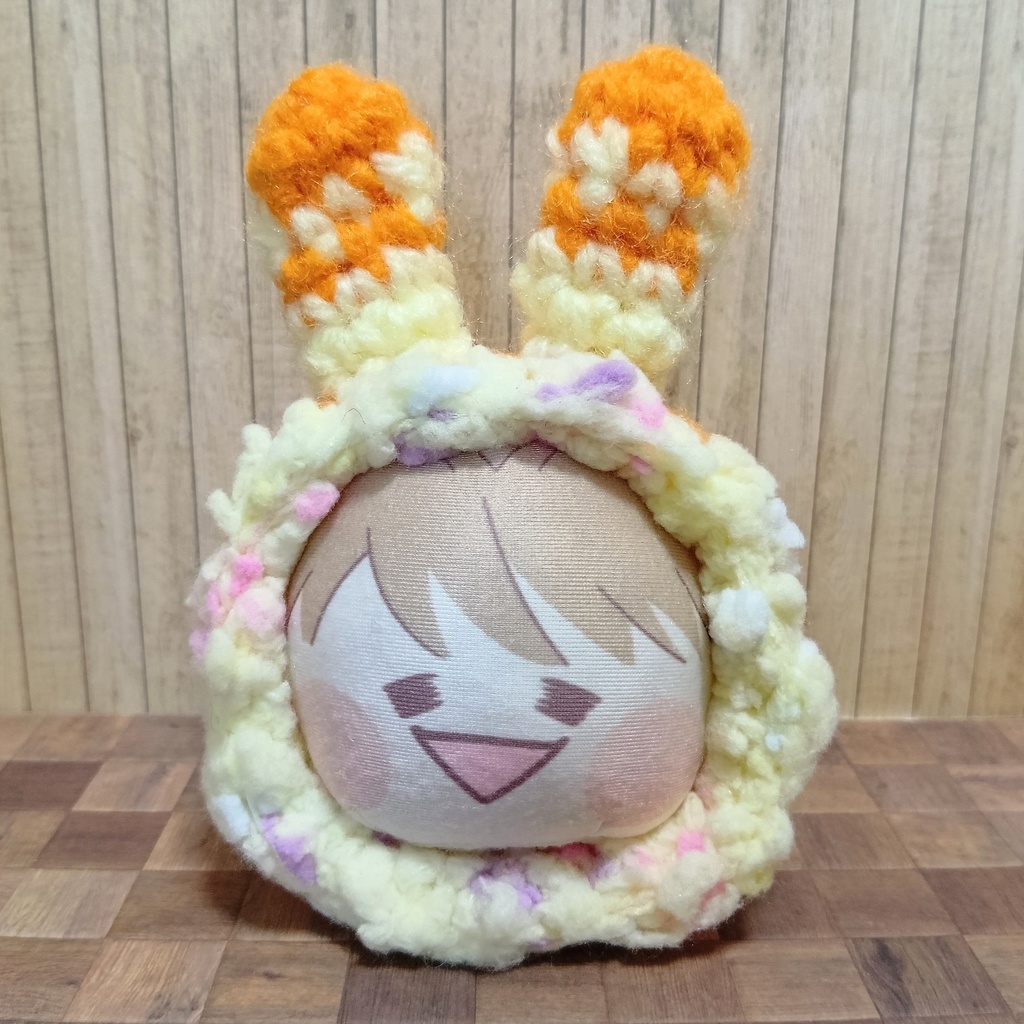 推しカラー 橙 オレンジ 黄 イエロー あにずきん用着ぐるみ