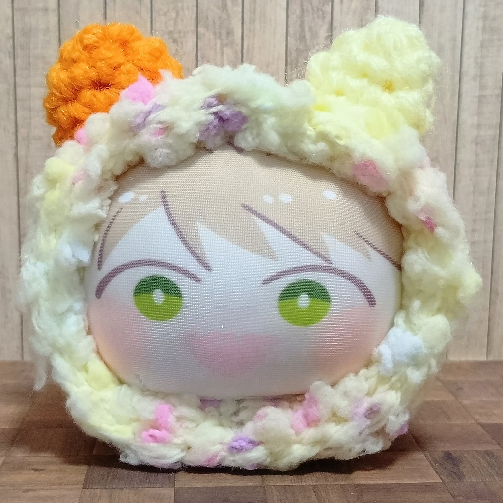 推しカラー 橙 オレンジ 黄 イエロー あにずきん用着ぐるみ