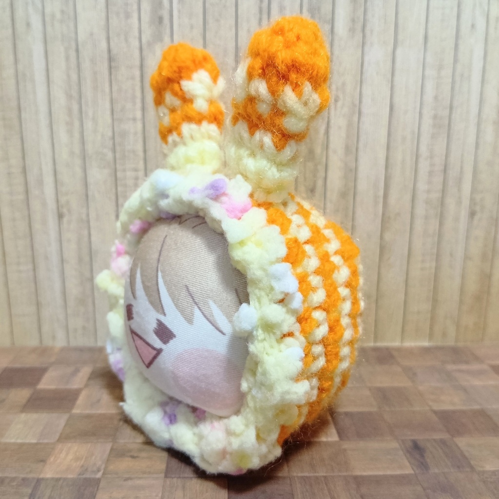 推しカラー 橙 オレンジ 黄 イエロー あにずきん用着ぐるみ
