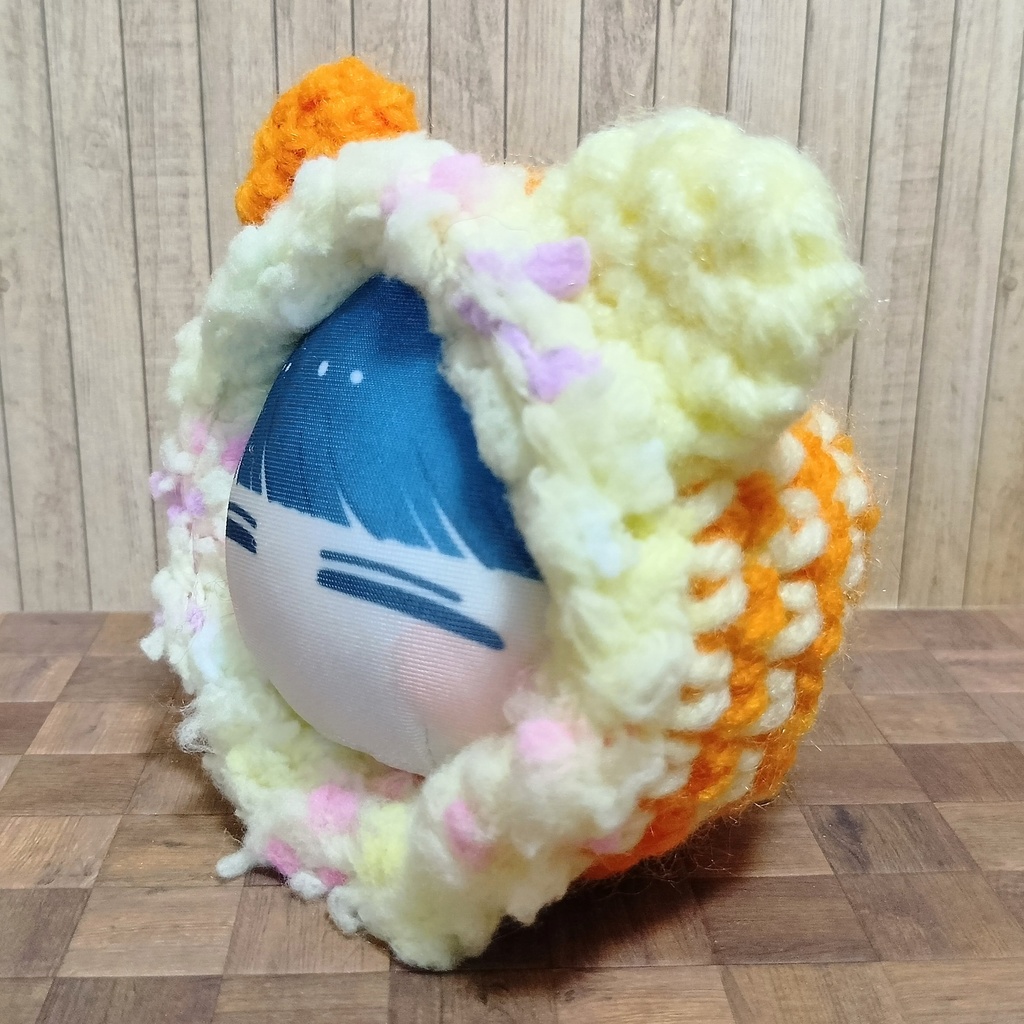 推しカラー 橙 オレンジ 黄 イエロー あにずきん用着ぐるみ