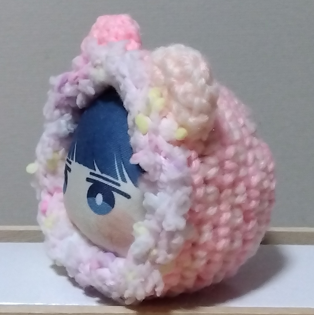 推しカラー ピンク あにずきん用着ぐるみ