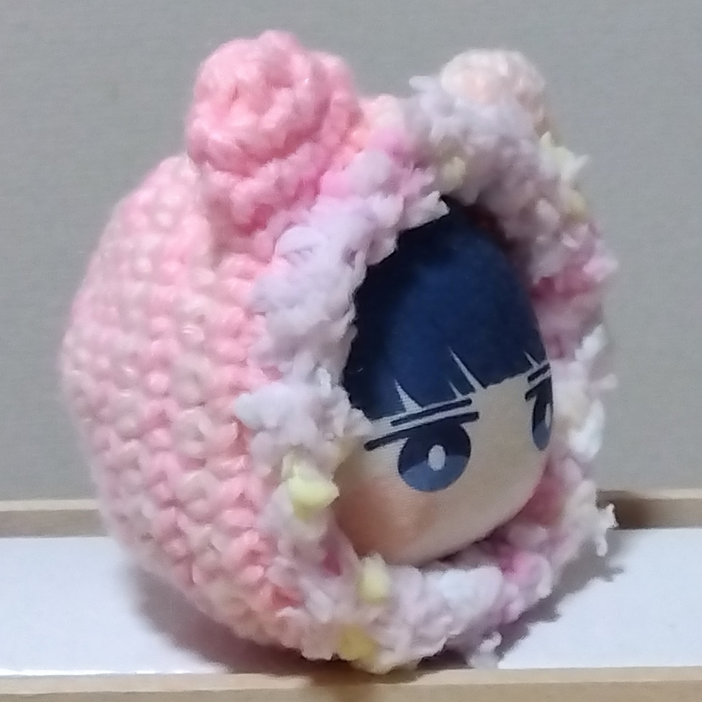 推しカラー ピンク あにずきん用着ぐるみ