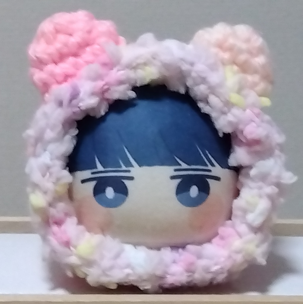 推しカラー ピンク あにずきん用着ぐるみ