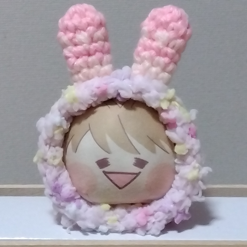 推しカラー ピンク あにずきん用着ぐるみ