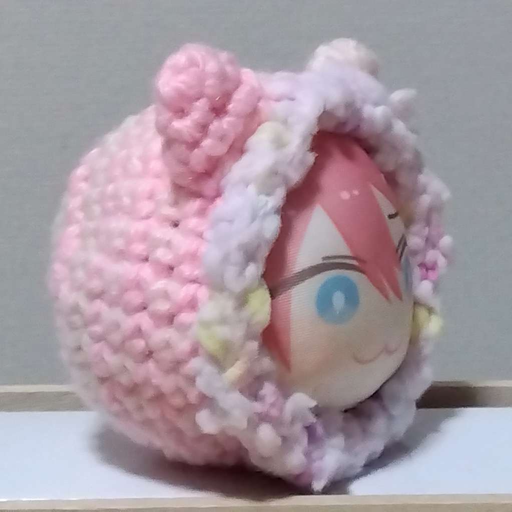 推しカラー ピンク あにずきん用着ぐるみ