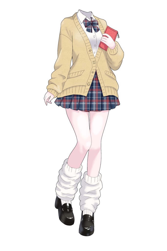 ブレザー制服お着替え素材