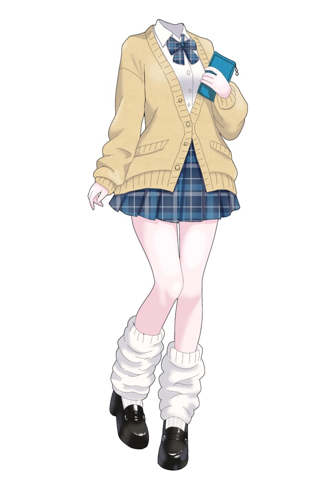 ブレザー制服お着替え素材