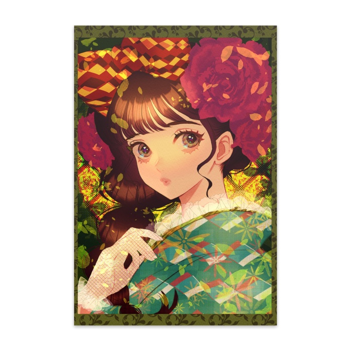 抹茶色な女の子(10枚セット)