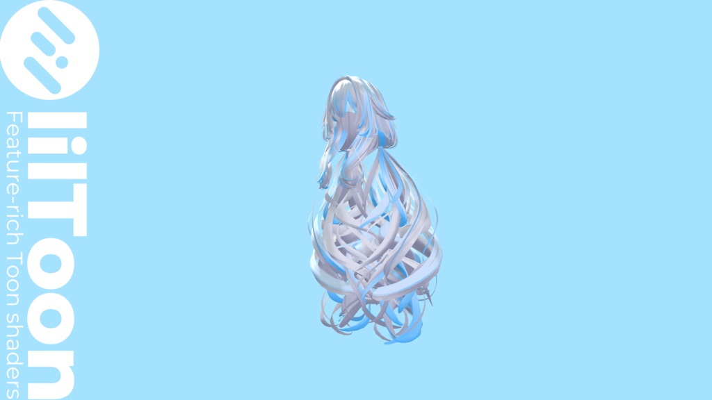 【ルルネちゃん用】グラデーションツートンヘア