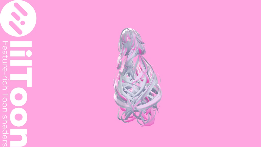 【ルルネちゃん用】グラデーションツートンヘア