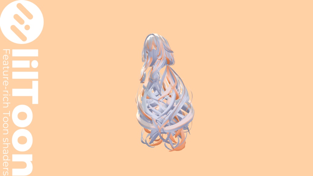 【ルルネちゃん用】グラデーションツートンヘア