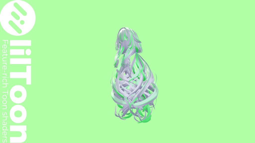 【ルルネちゃん用】グラデーションツートンヘア