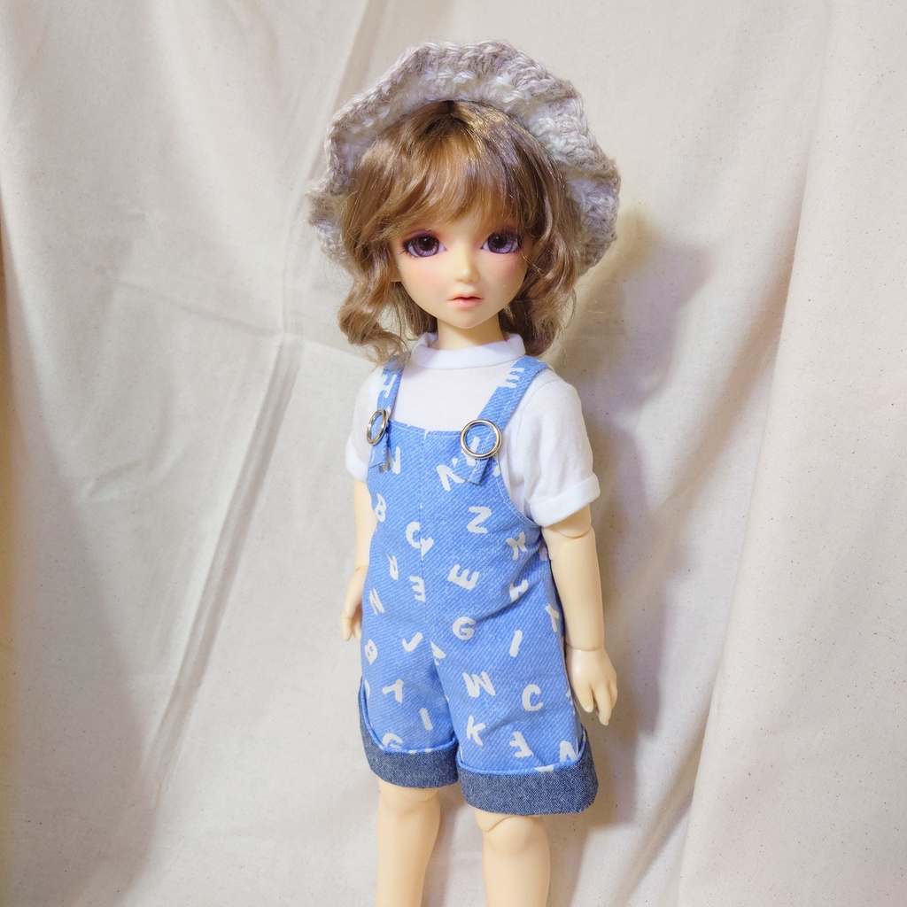 "DearSD"シンプルサロペット