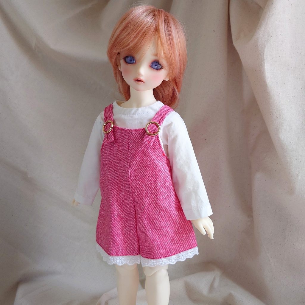 "DearSD"シンプルサロペット