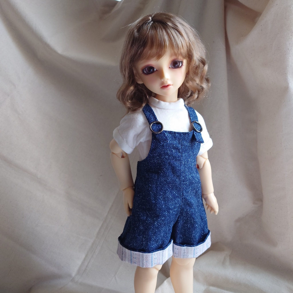 "DearSD"シンプルサロペット