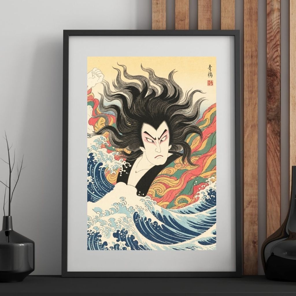 スサノオノミコト | 浮世絵風デジタルアート