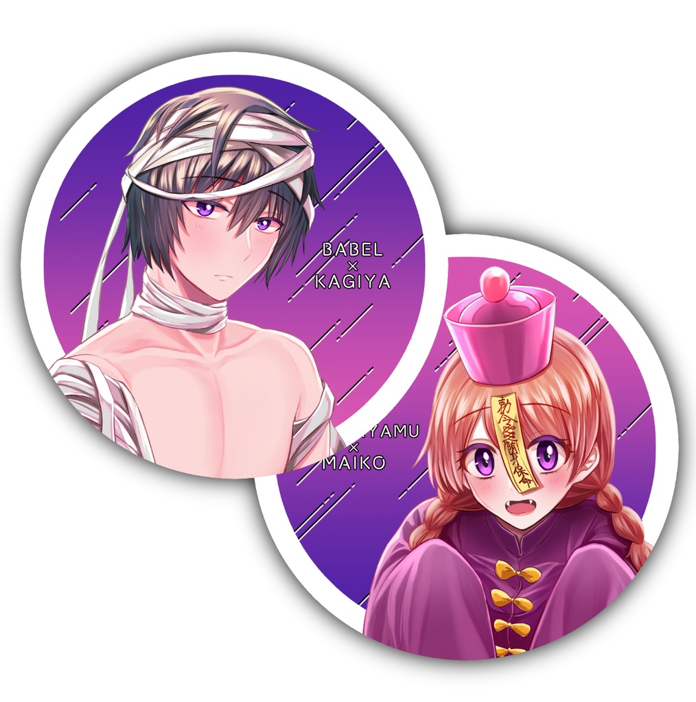 鍵まいコスプレコースター