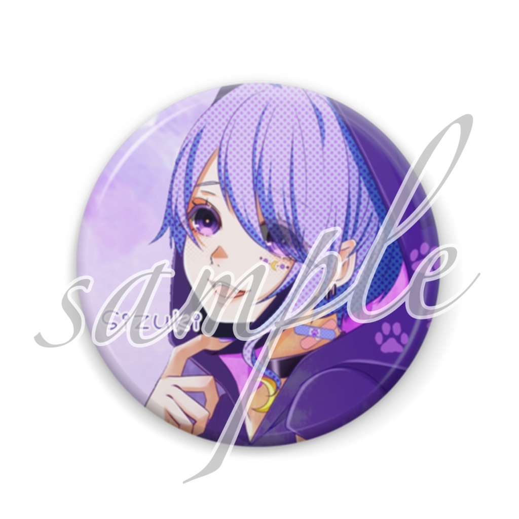 紫月-sizuki- 缶バッジ ヴァンパイアver.