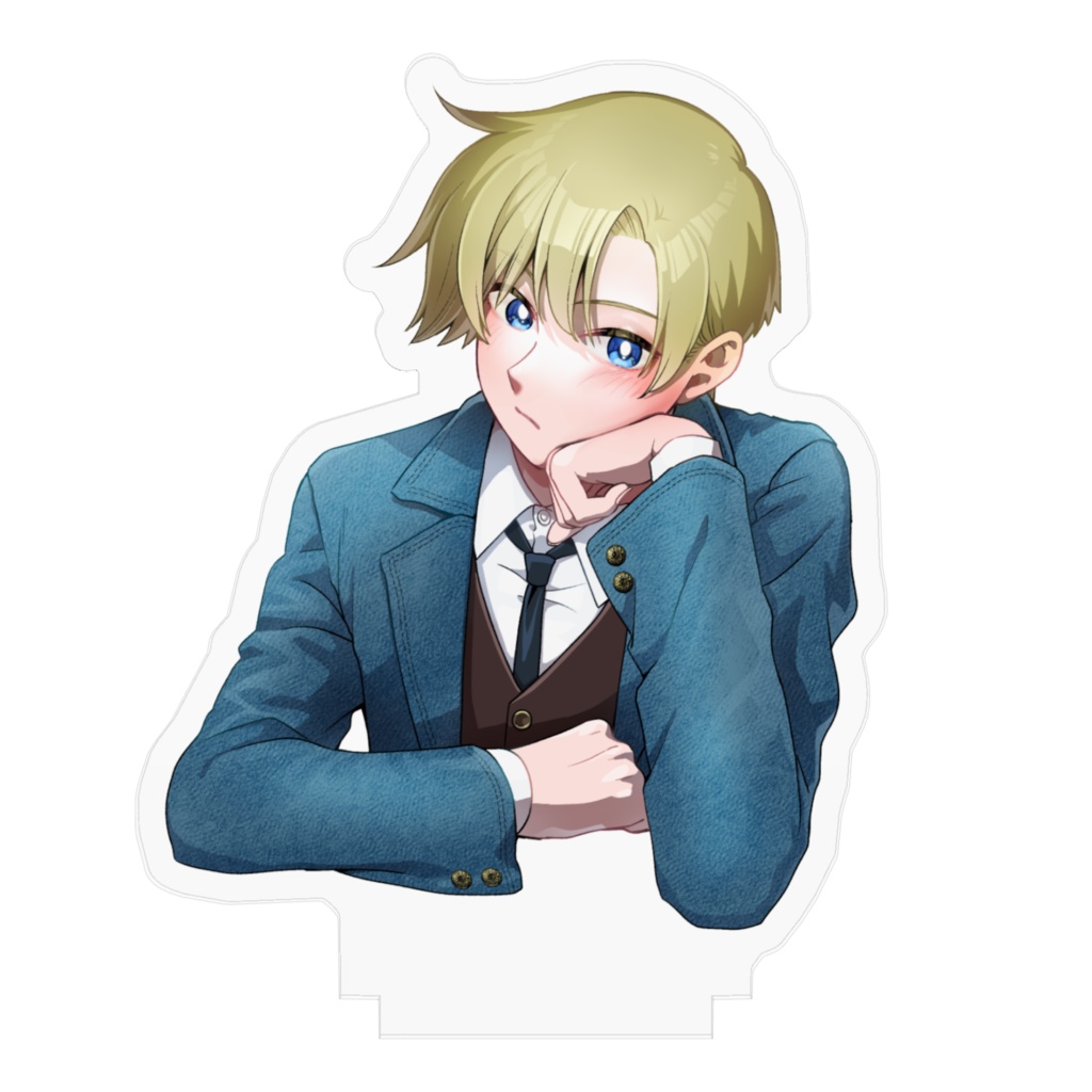 春のデニムデート シャルロットアクリルフィギュア