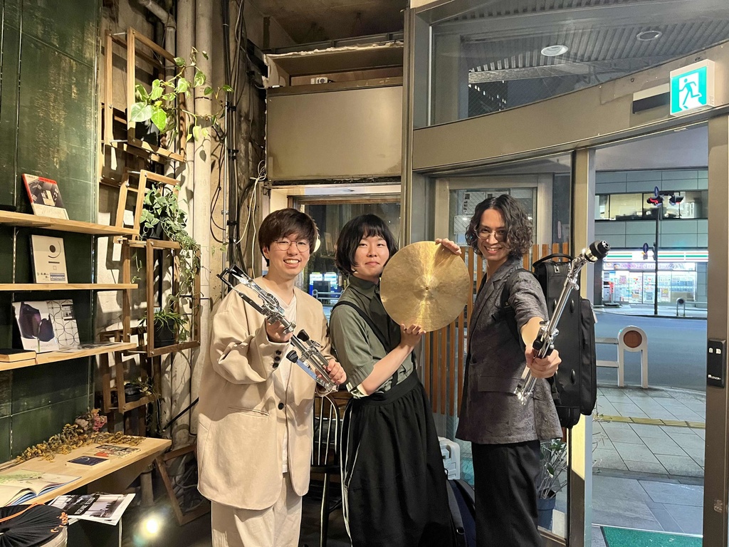 【CD】そばだてる Live at 月花舎 - 中野渡拓実,塙正貴,ぺのてあ -