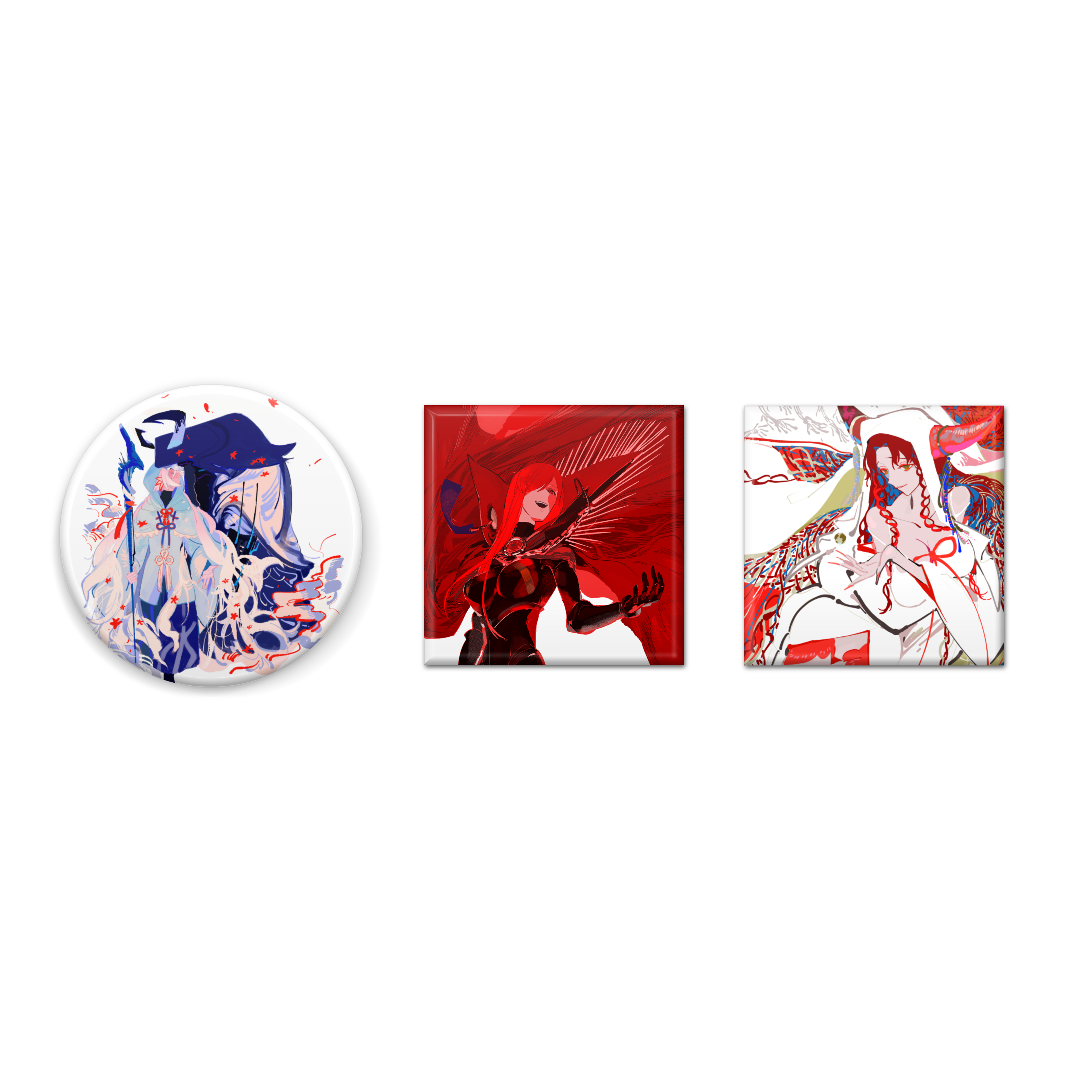 Three Button badges－FGO