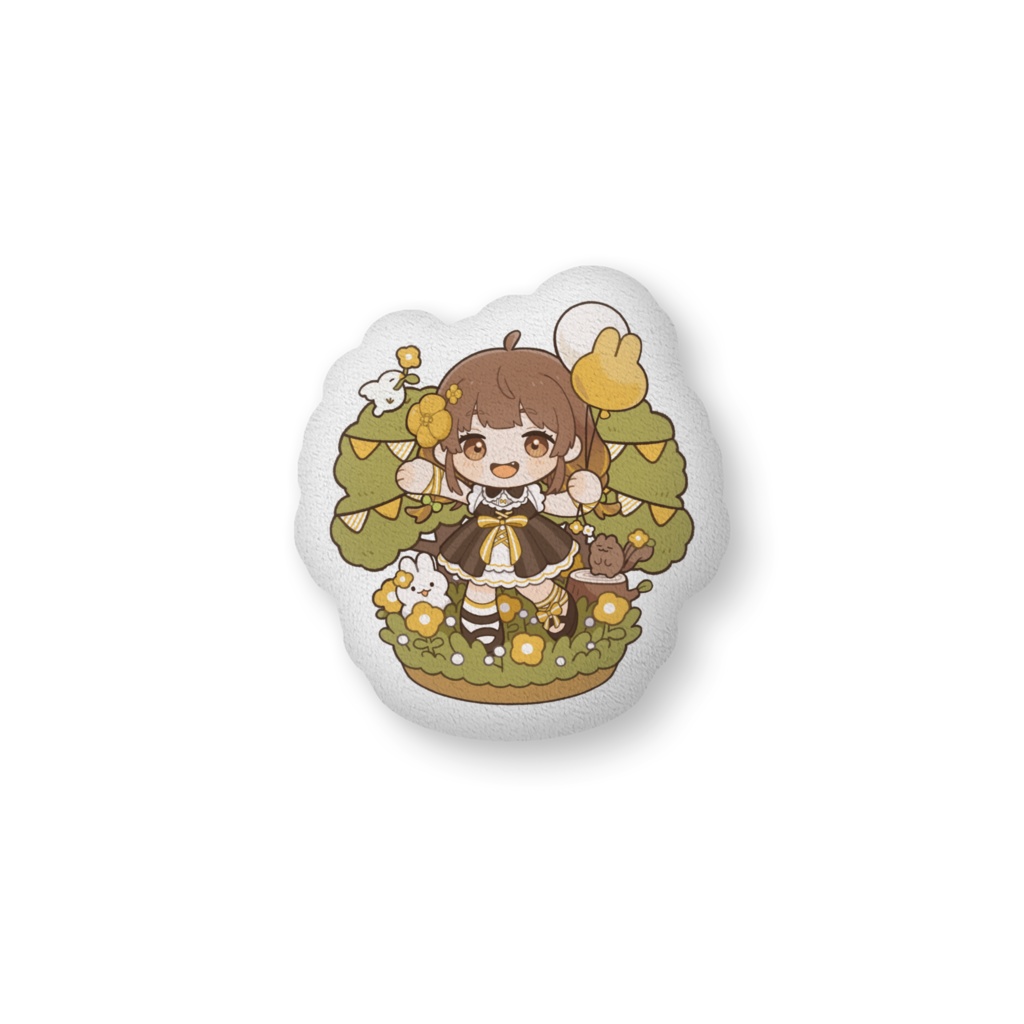 【2周年記念-②】中岡なあか-両面ふわふわクッション