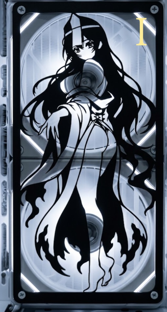 アニメ風 PCファンカバー / カスタムグリル / Anime PC Fan Cover / Custom Cooler Grill
