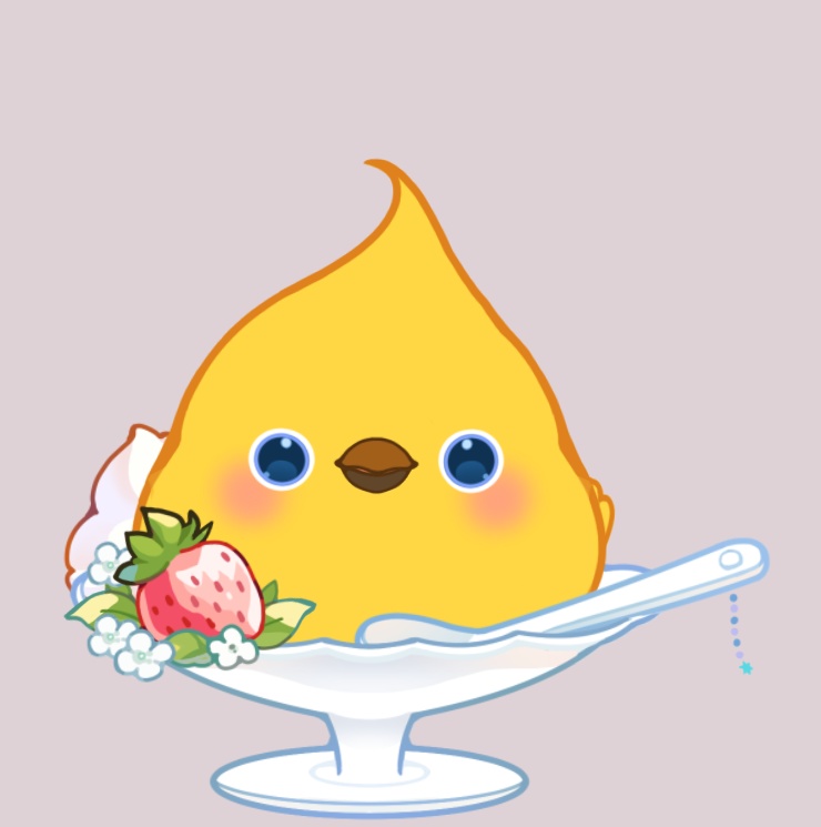 【Live2Dアイテム】モチモチ大福鳥/Bird