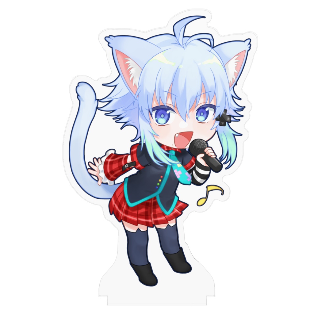 猫北ゆうりSD歌verアクリルフィギュア