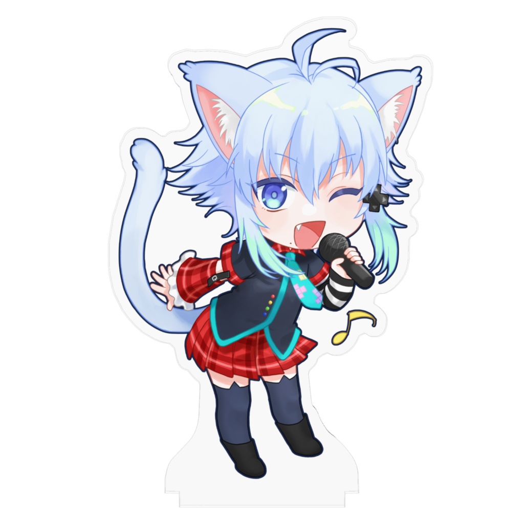 猫北ゆうりSD歌ウインクverアクリルフィギュア