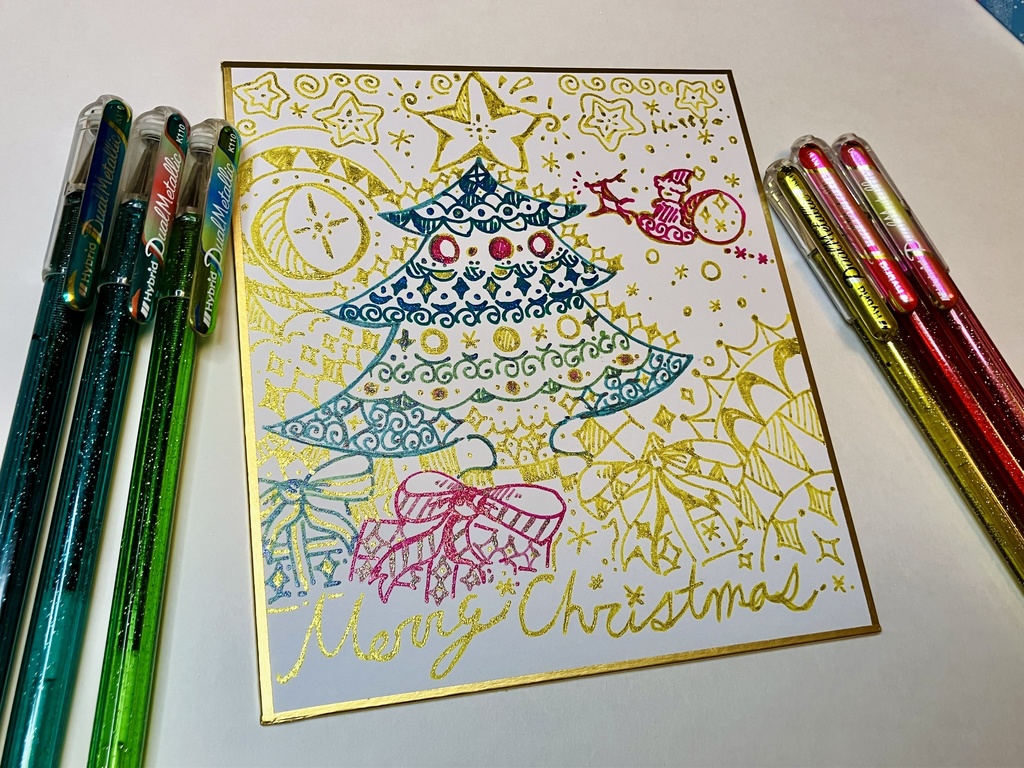 【原画色紙】Merry Christmas