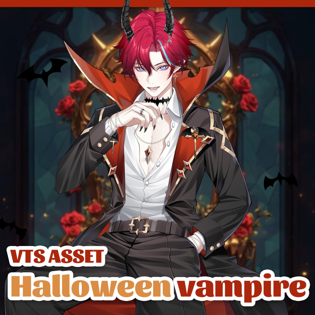[Vtuber Assets] Halloween vampire outfit (Special Price)
