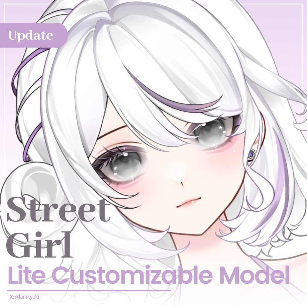 [汎用モデル] ストリートガール / Lite Customizable Model Street Girl