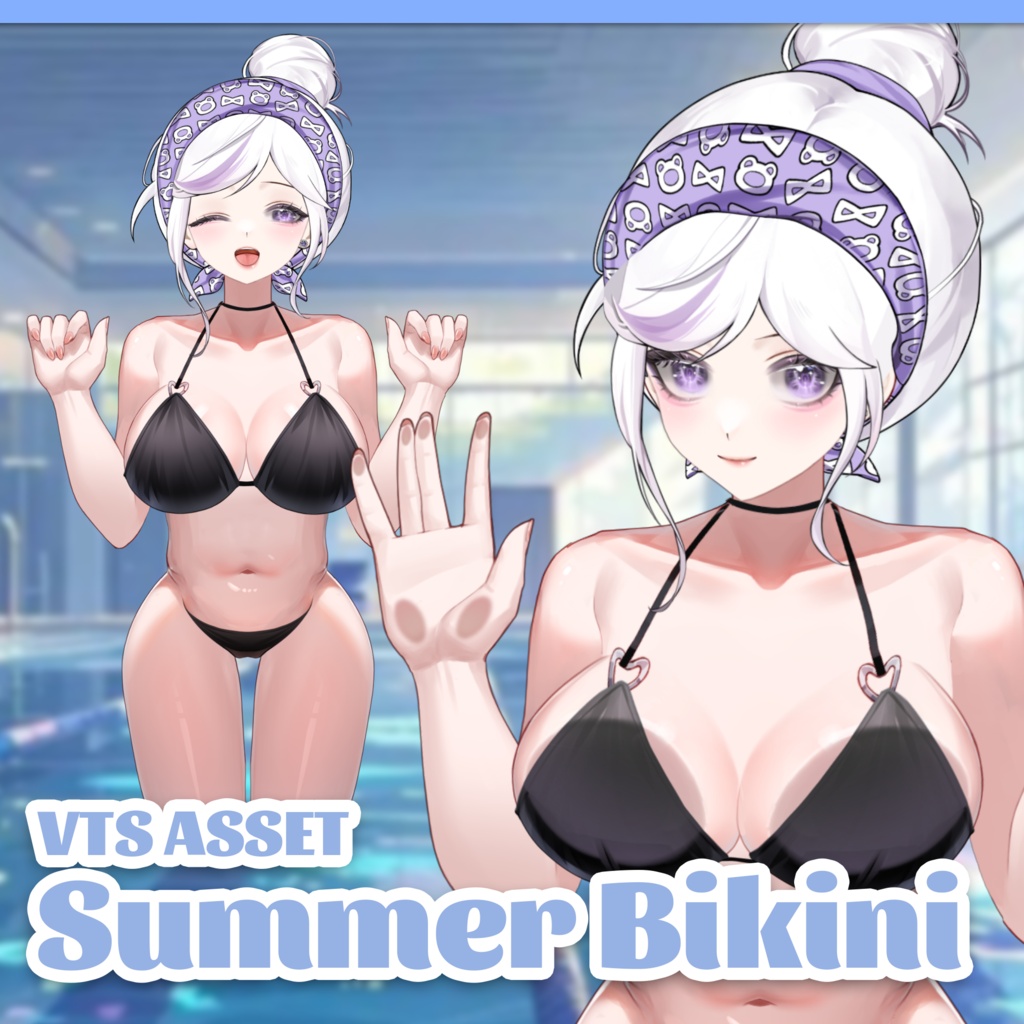[VTuber素材] ビキニ /  [Vtuber Assets] Bikini 