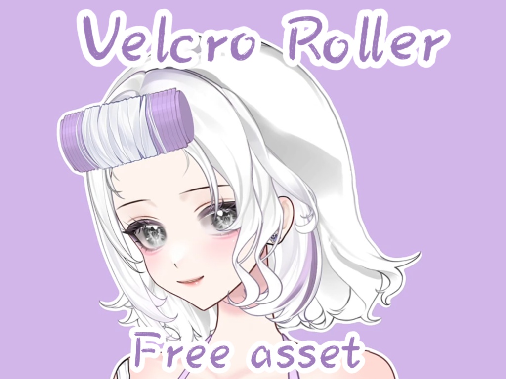 [Free Vtuber Asset] Velcro Roller