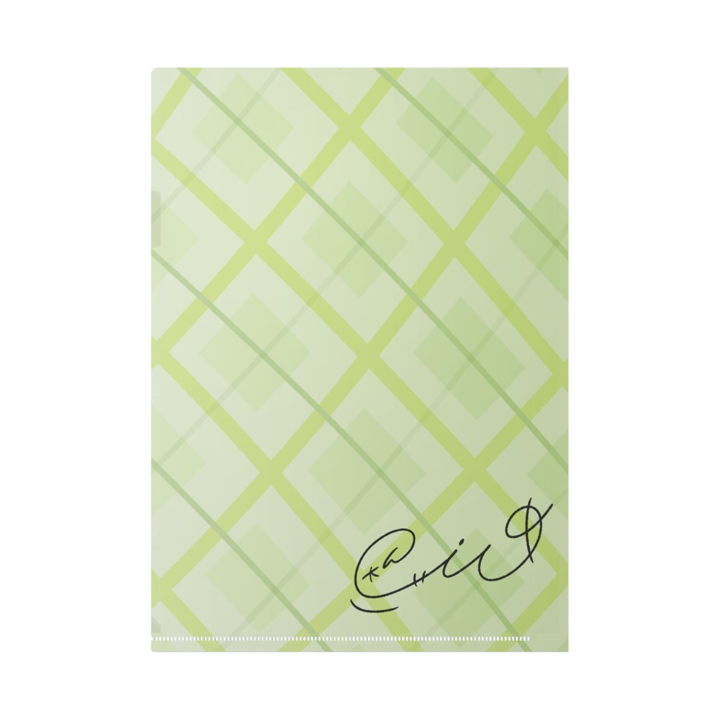 1000人記念クリアファイル