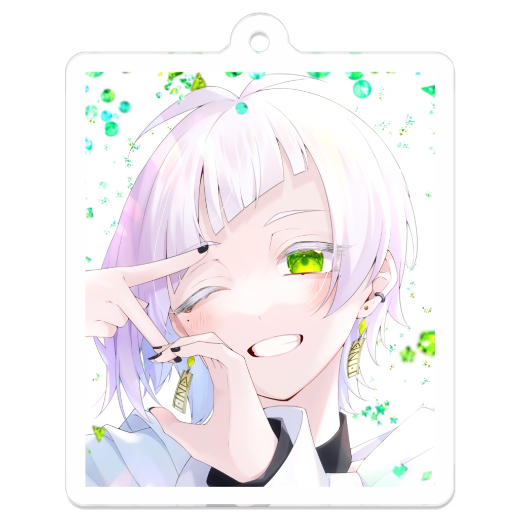 5000人イラストアクリルキーホルダー