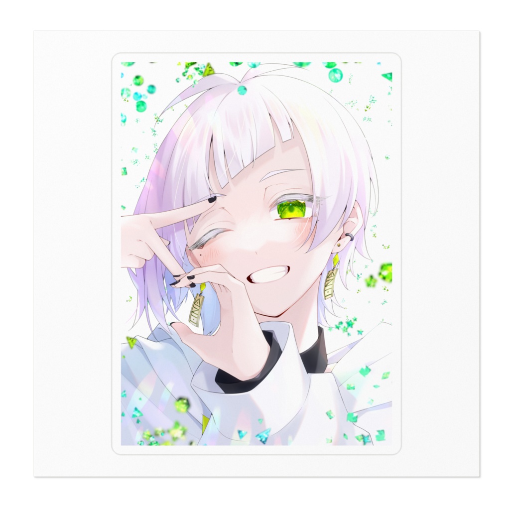 5000人イラストステッカー