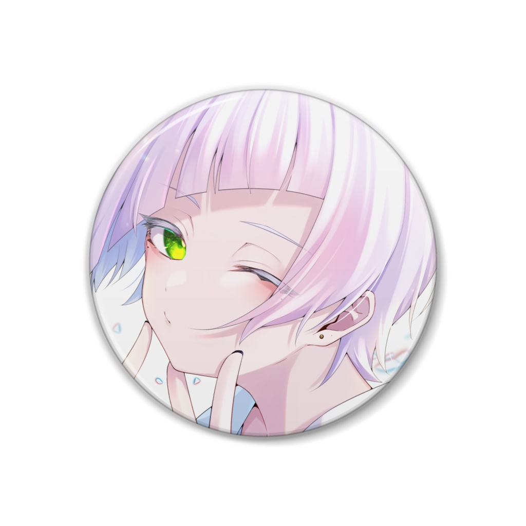 誕生日記念イラスト缶バッジ