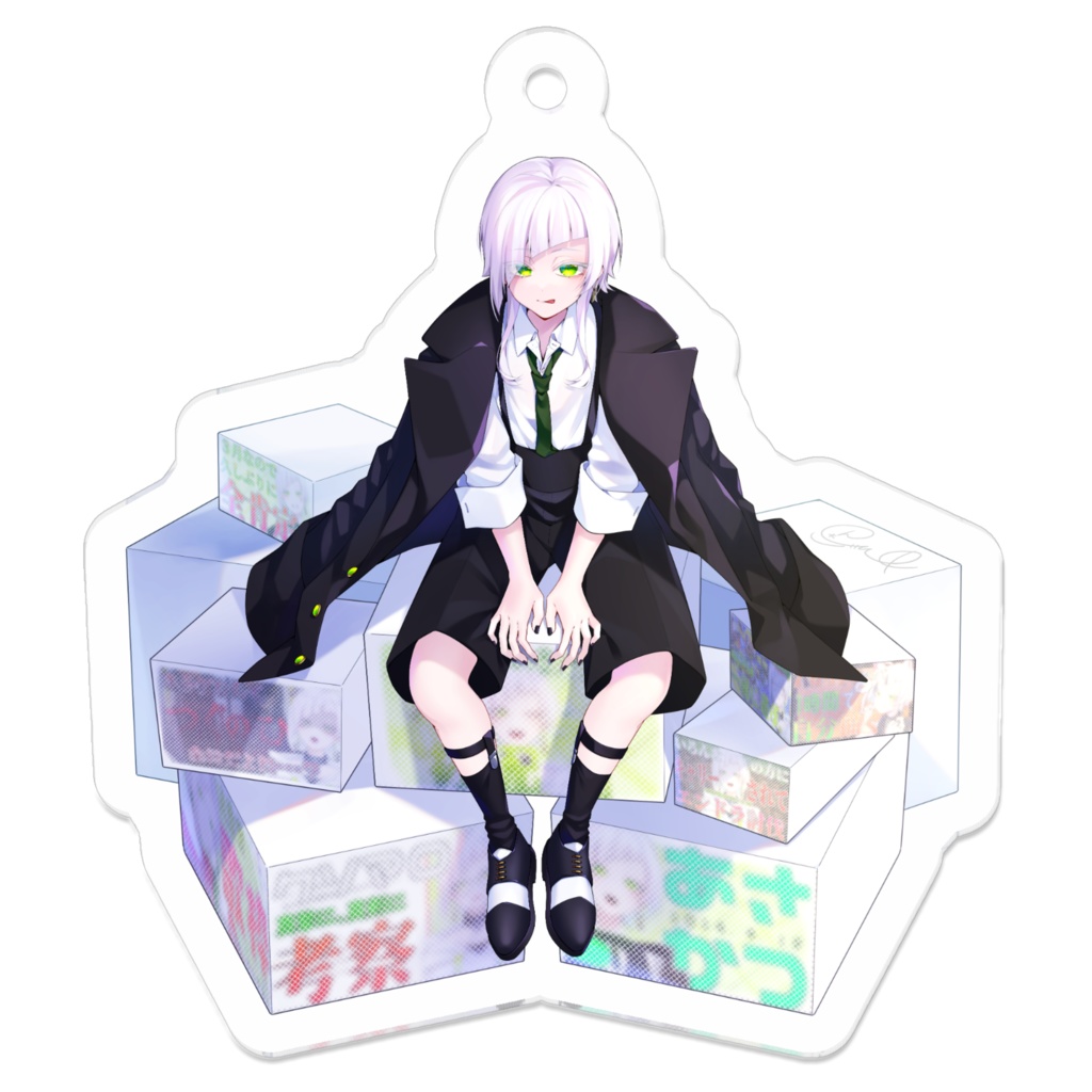 一周年記念アクリルキーホルダー