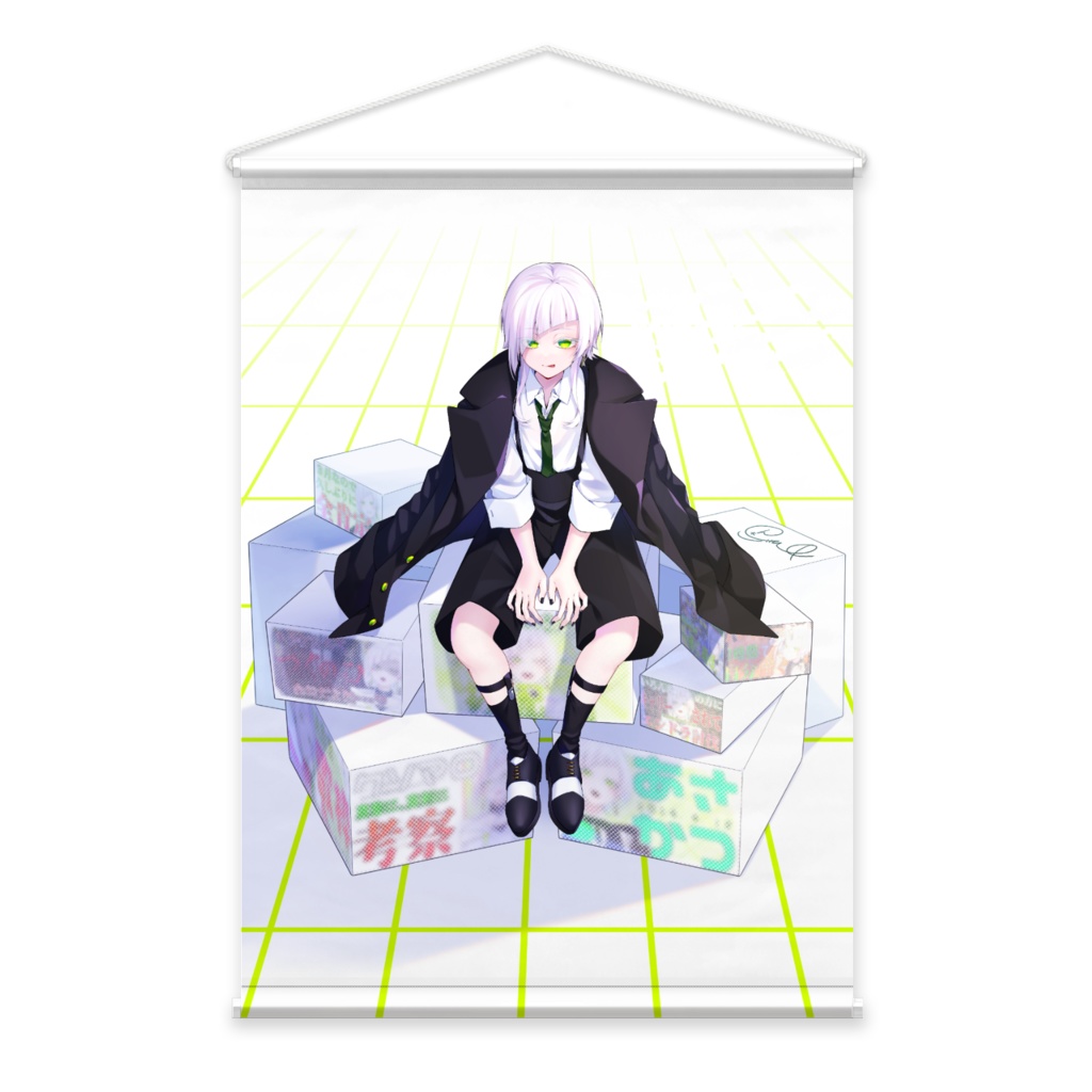 一周年記念タペストリー
