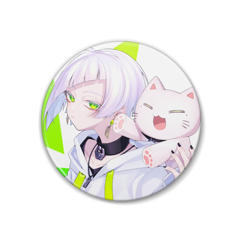 二周年記念缶バッジ