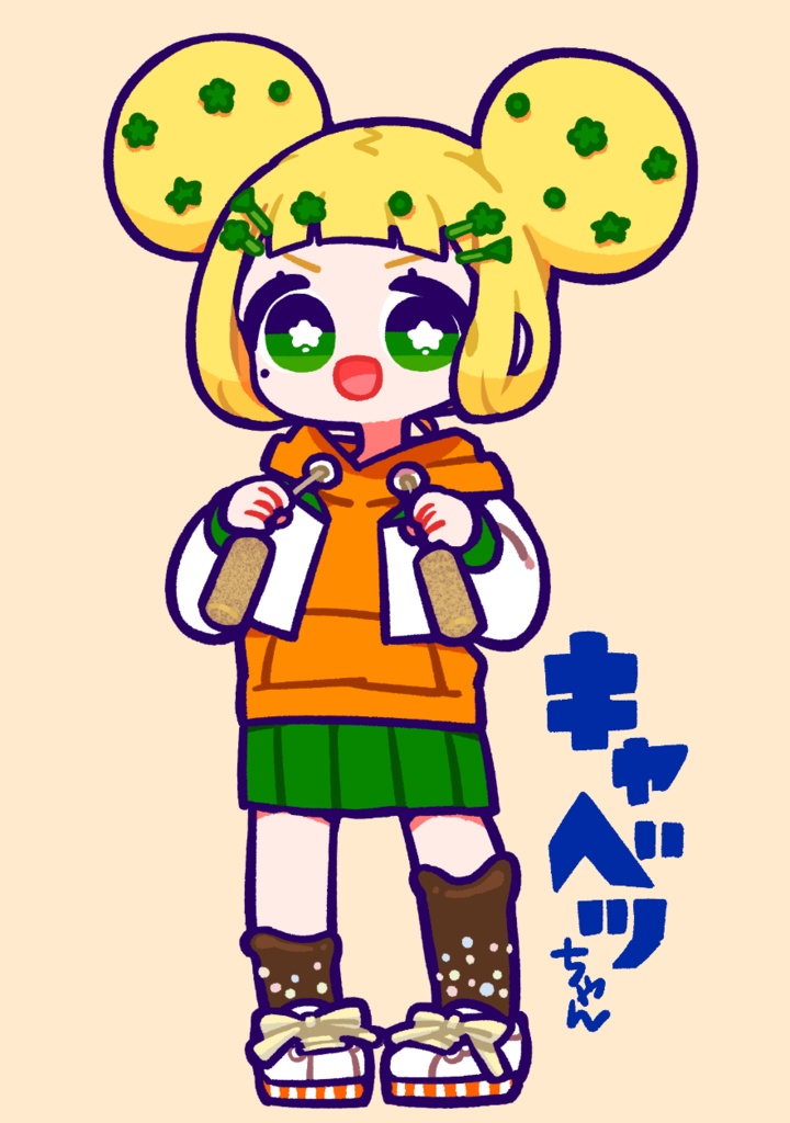 駄菓子ちゃんステッカー