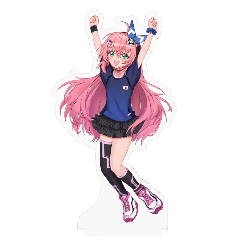 光りりあ 日本代表応援アクリルスタンド