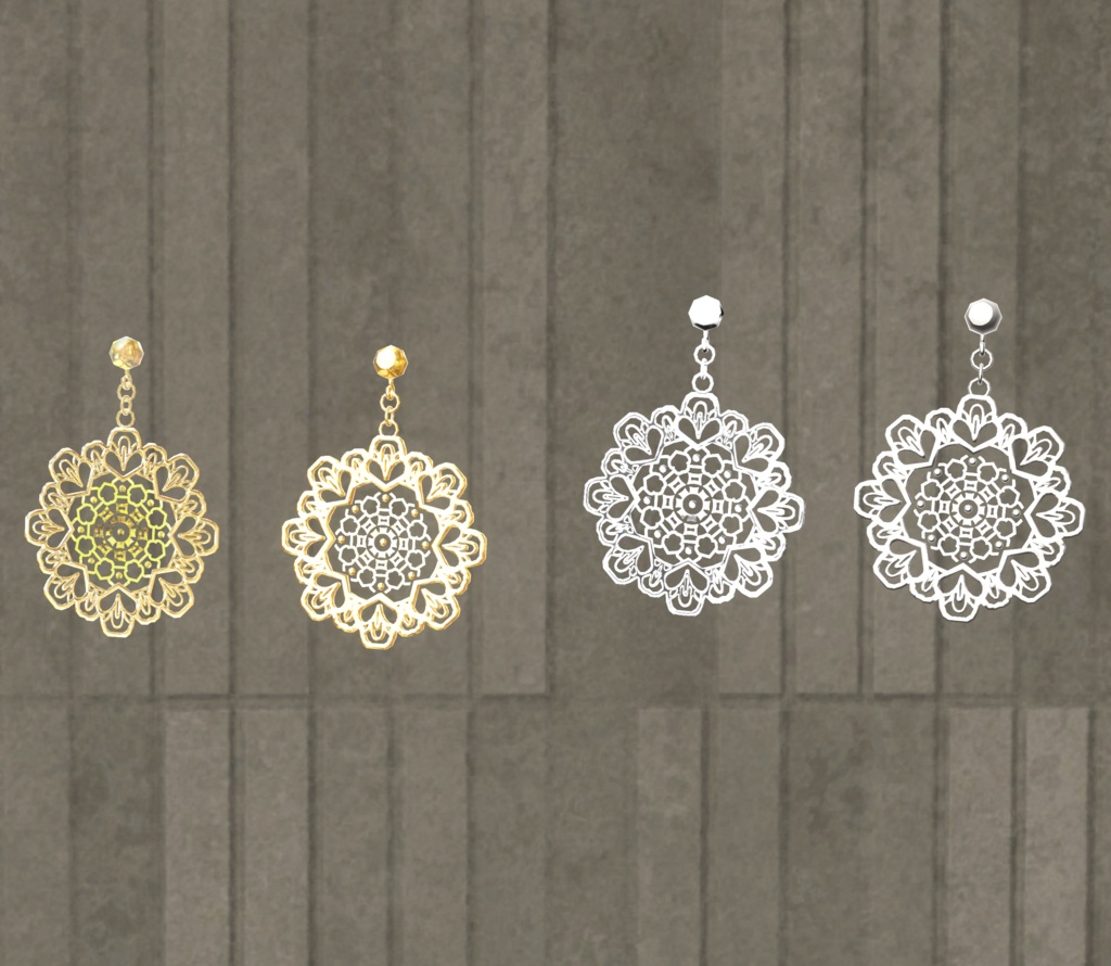 azwizロゴ ピアス _ azwiz Signature Earrings