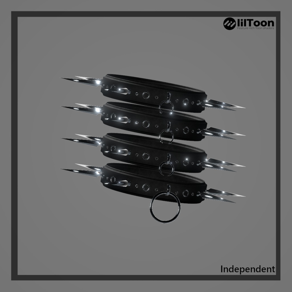 Customizable Piercing Collar / 鼻中隔ピアスカラー