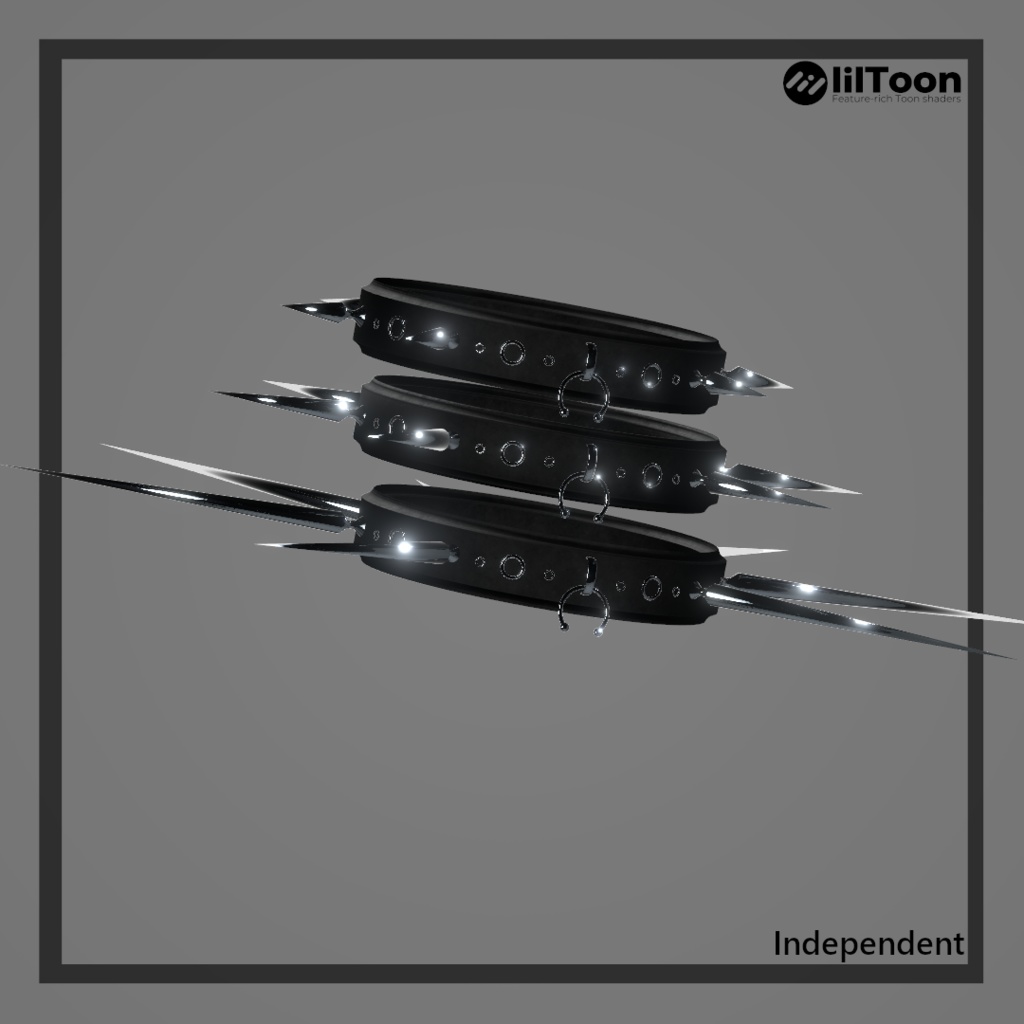 Customizable Piercing Collar / 鼻中隔ピアスカラー