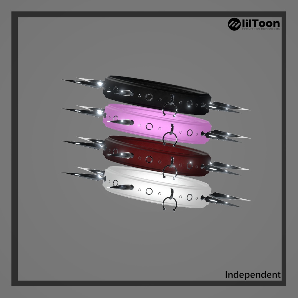 Customizable Piercing Collar / 鼻中隔ピアスカラー