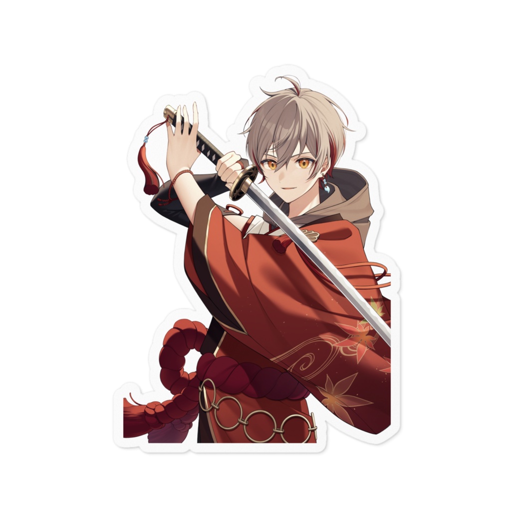 【椛屋いと】ステッカー3種※各種別売り100mm(タイプA/タイプB/タイプC)